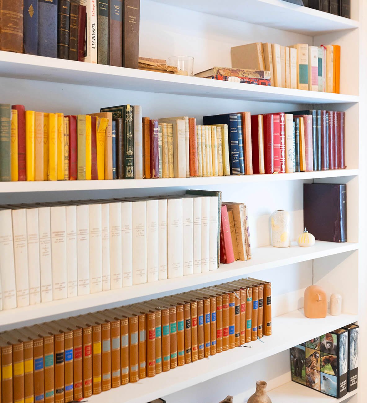 La bergerie - Bibliothèque premier étage